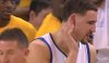 Image result for klay thompson ear bleed