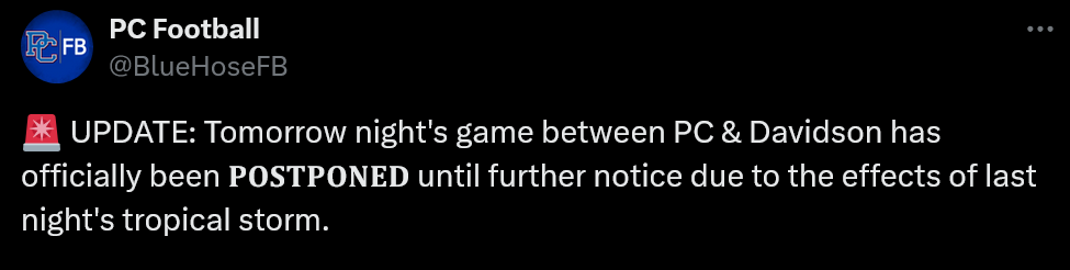 Screenshot 2024-09-27 at 17-27-36 (3) PC Football on X 🚨 UPDATE Tomorrow night's game between ...png