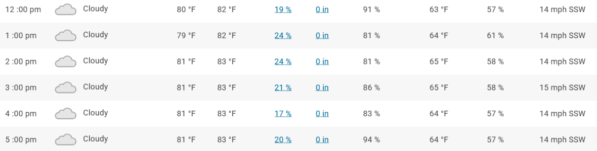 Cape Girardeau MO Hourly Weather Forecast Saturday 10-18-25.png