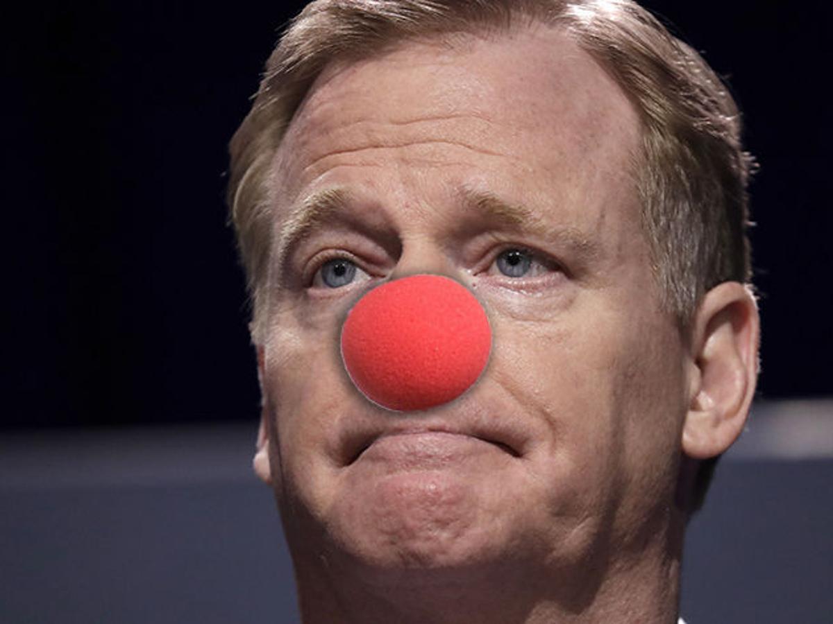 Rabalais: Roger Goodell, clown nose or not, deserves all the ...